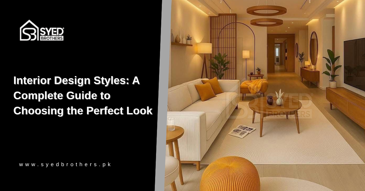 Interior Design Styles: A Complete Guide to Choosing the Perfect Look